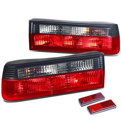 FAROS TRASEROS 84-85 BMW 318I / 84-87 BMW 325E / 86-87 BMW 325ES / 86-88 BMW 325 / 87-90 BMW 325I , 325IS / 88-91 BMW M3 - RED / SMOKE