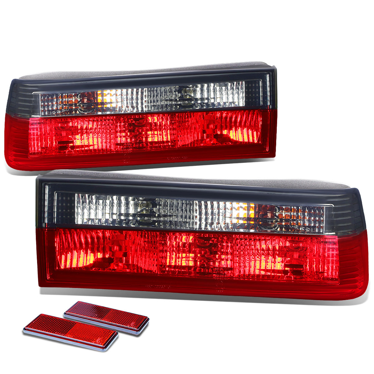 FAROS TRASEROS 84-85 BMW 318I / 84-87 BMW 325E / 86-87 BMW 325ES / 86-88 BMW 325 / 87-90 BMW 325I , 325IS / 88-91 BMW M3 - RED / SMOKE