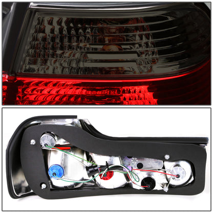 FAROS TRASEROS 88-92 BMW 735I / 93-94 BMW 740I , 740IL / 88-94 BMW 750IL - RED / SMOKE