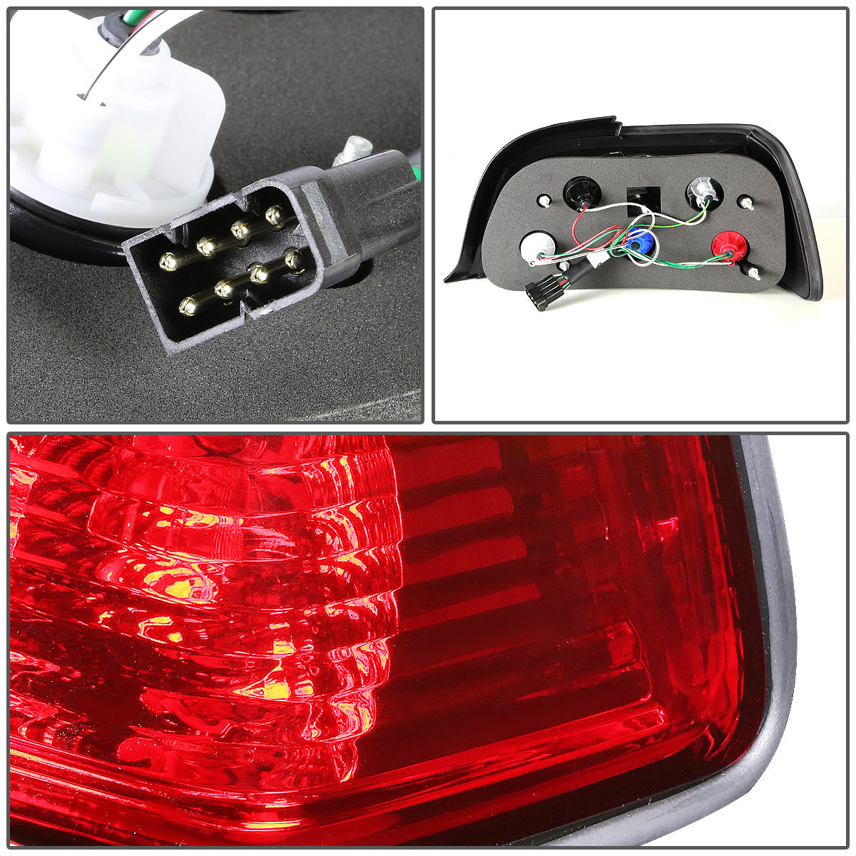 FAROS TRASEROS 92-95 BMW 325I , 325IS / 92-99 BMW 318I , 318IS / 94-99 BMW M3 / 96-99 BMW 328I , 328IS / 98-99 BMW 323I - RED / CLEAR