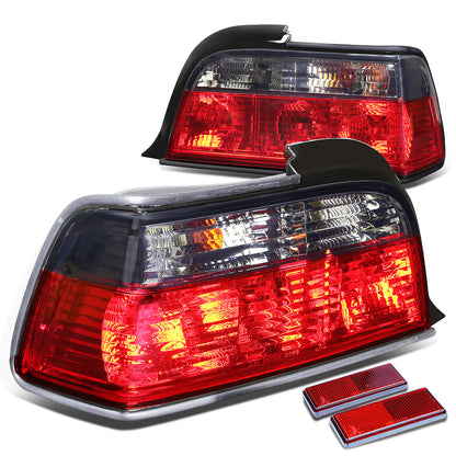 FAROS TRASEROS 92-95 BMW 325I , 325IS / 92-99 BMW 318I , 318IS / 94-99 BMW M3 / 96-99 BMW 328I , 328IS / 98-99 BMW 323I - RED / SMOKE