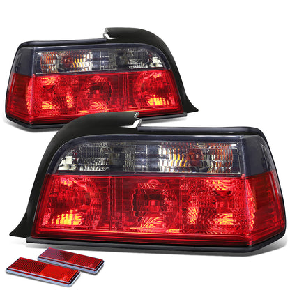 FAROS TRASEROS 92-95 BMW 325I , 325IS / 92-99 BMW 318I , 318IS / 94-99 BMW M3 / 96-99 BMW 328I , 328IS / 98-99 BMW 323I - RED / SMOKE