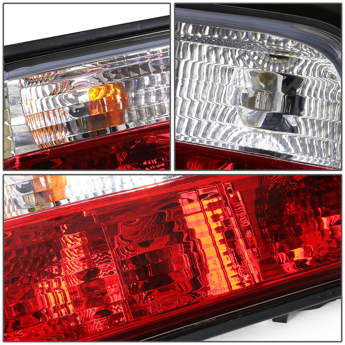FAROS TRASEROS 92-95 BMW 320I / 92-96 BMW 318I / 92-98 BMW 325I / 97-98 BMW 323I , M3 - RED / CLEAR