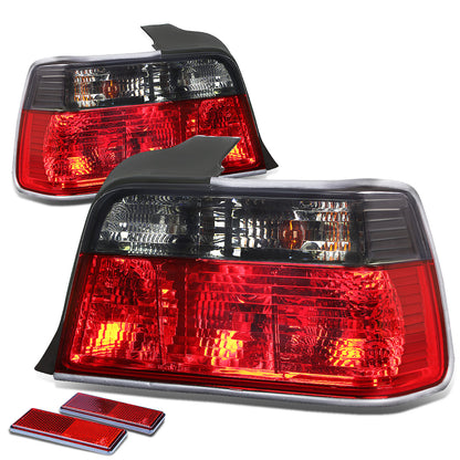 FAROS TRASEROS 92-95 BMW 320I / 92-96 BMW 318I / 92-98 BMW 325I / 97-98 BMW 323I , M3 - RED / SMOKE