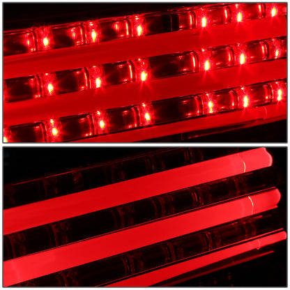 FAROS TRASEROS 95-01 BMW 750IL , 740IL , 740I - 3D - LED - RED / CLEAR