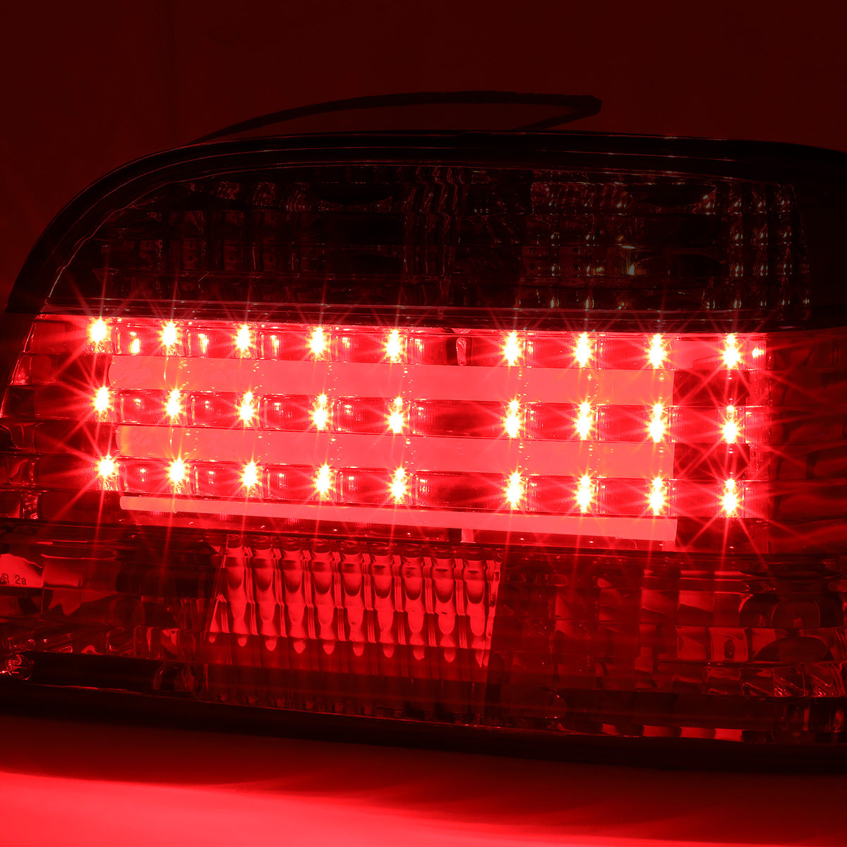 FAROS TRASEROS 95-01 BMW 750IL , 740IL , 740I - 3D - LED - RED / SMOKE