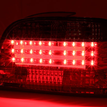 FAROS TRASEROS 95-01 BMW 750IL , 740IL , 740I - 3D - LED - RED / SMOKE