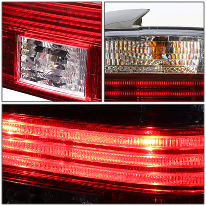FAROS TRASEROS 97-00 BMW 528I , 540I / 99-00 BMW M5 - RED / CLEAR