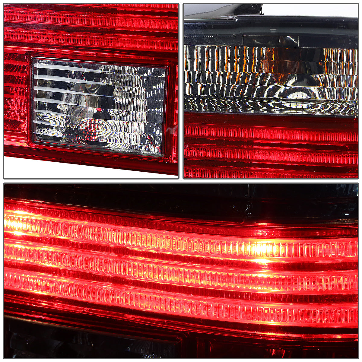 FAROS TRASEROS 97-00 BMW 528I , 540I / 99-00 BMW M5 - RED / SMOKE