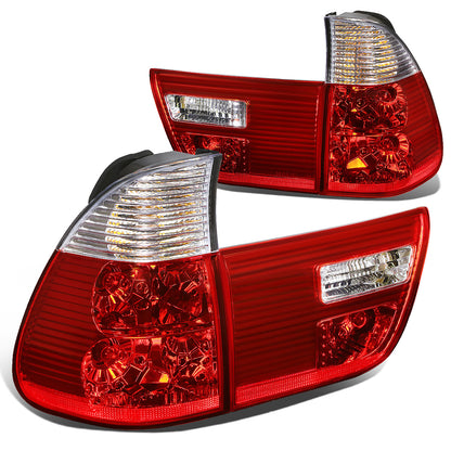 FAROS TRASEROS 00-06 BMW X5 - RED / CLEAR