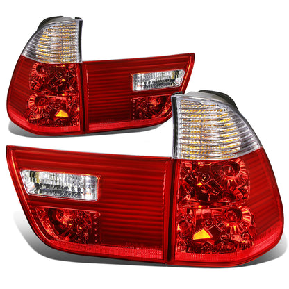 FAROS TRASEROS 00-06 BMW X5 - RED / CLEAR
