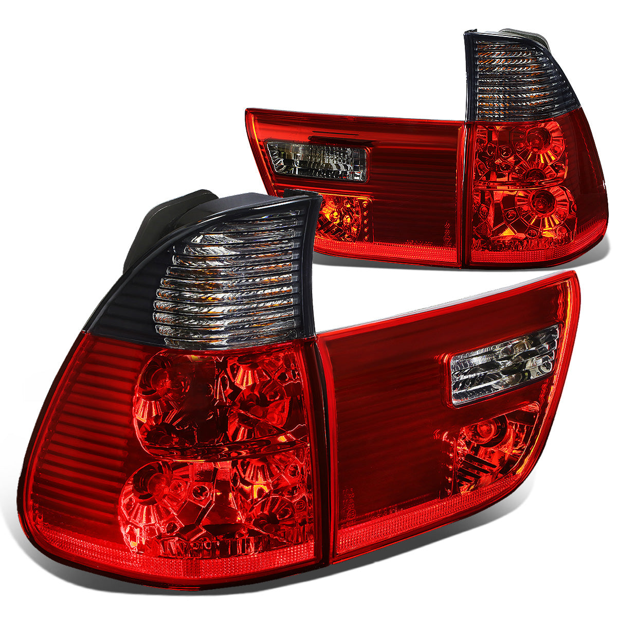 FAROS TRASEROS 00-06 BMW X5 - RED / SMOKE