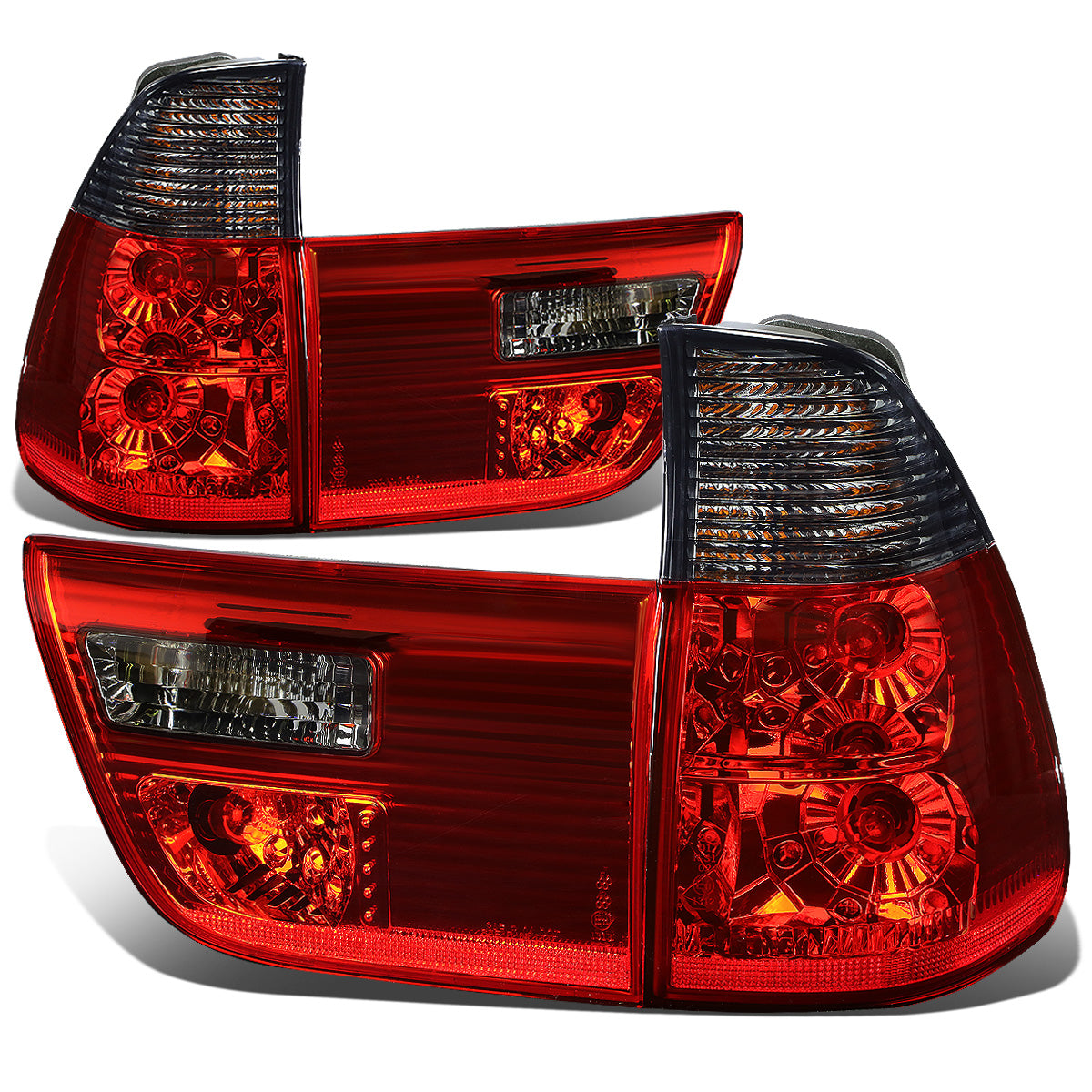 FAROS TRASEROS 00-06 BMW X5 - RED / SMOKE