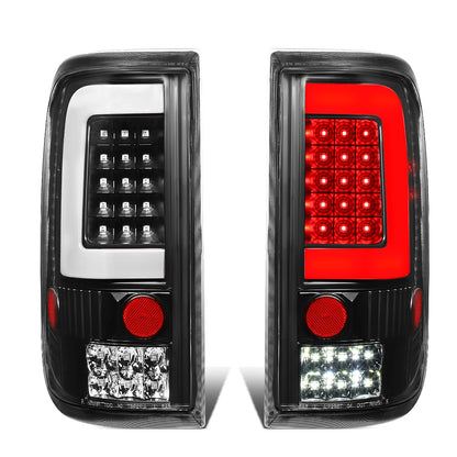 FAROS TRASEROS 04-08 FORD F-150 / LOBO - 3D - C-BAR LED - BLACK
