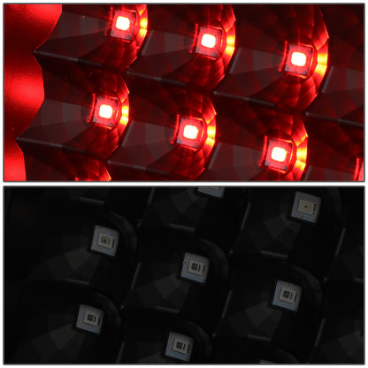 FAROS TRASEROS 04-08 FORD F-150 / LOBO - 3D - C-BAR LED - BLACK / SMOKE