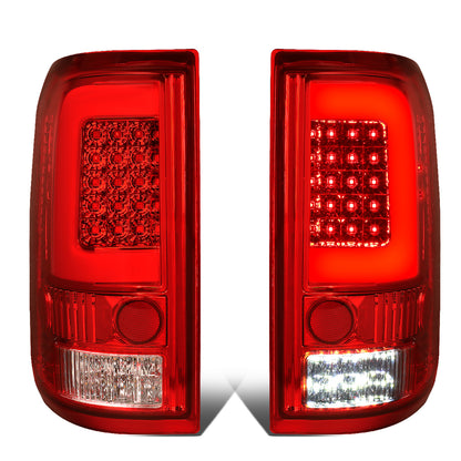 FAROS TRASEROS 04-08 FORD F-150 / LOBO - 3D - LED - RED