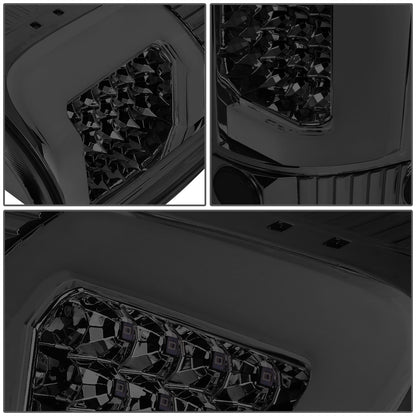 FAROS TRASEROS 04-08 FORD F-150 / LOBO - 3D - LED - SMOKE