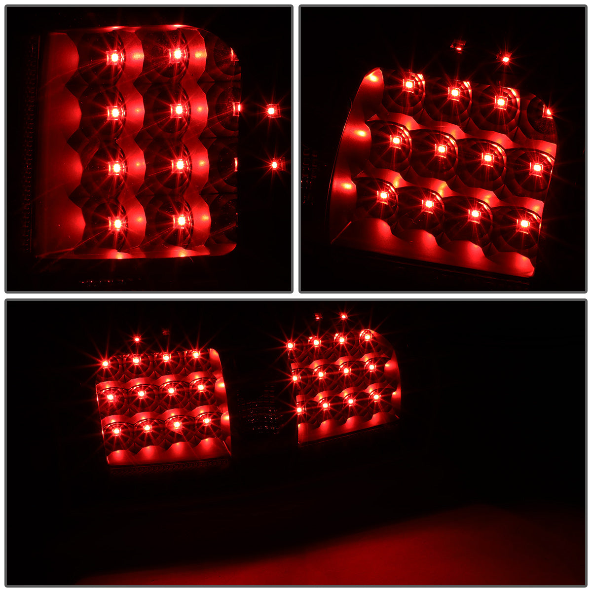 FAROS TRASEROS 09-14 FORD F-150 - FULL LED - LED - BLACK / SMOKE