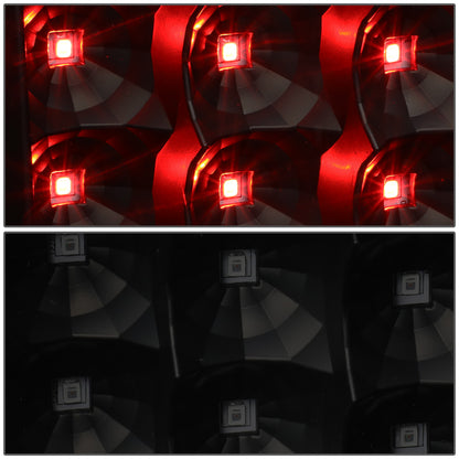 FAROS TRASEROS 09-14 FORD F-150 - FULL LED - LED - BLACK / SMOKE
