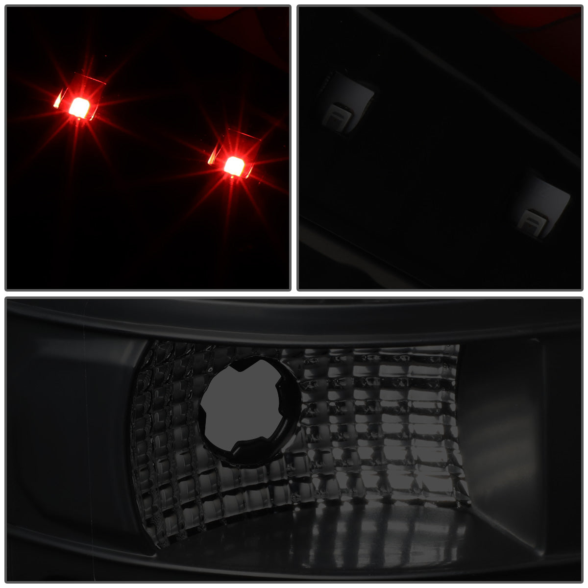 FAROS TRASEROS 09-14 FORD F-150 - FULL LED - LED - BLACK / SMOKE