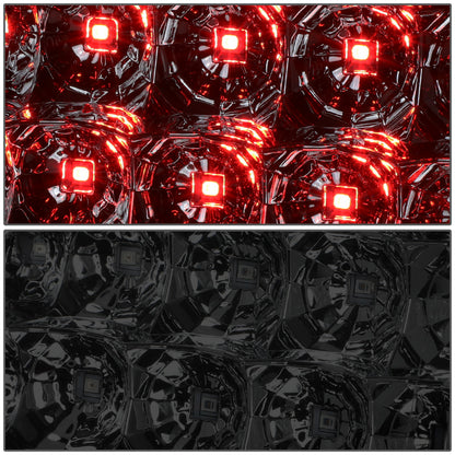 FAROS TRASEROS 09-14 FORD F-150 - FULL LED - LED - CHROME / SMOKE
