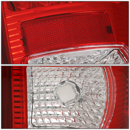 FAROS TRASEROS 08-16 FORD F-250, F-350, F-450, F-550 - SUPER DUTY / 09-16 FORD F-350, F-450 / 15-16 FORD F-550 - LED - CHROME / RED