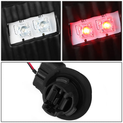 FAROS TRASEROS 00-06 CHEVY TAHOE , CHEVY SUBURBAN 1500 , 2500 , GMC YUKON , YUKON XL 1500 , 2500 - LED - FITS LIFT DOOR MODELS ONLY , DOES NOT FIT BARN DOOR MODELS - BLACK / CLEAR