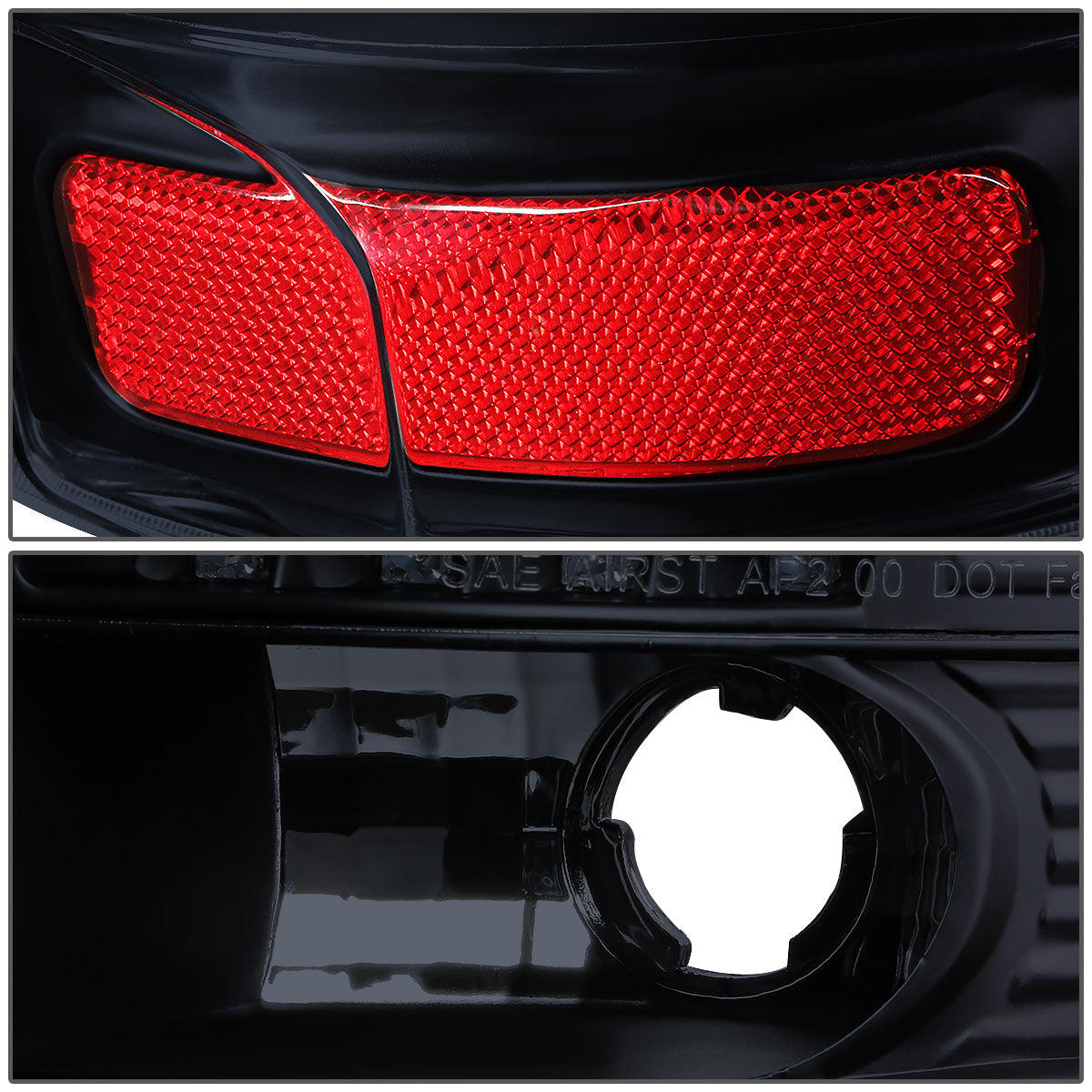 FAROS TRASEROS 00-06 CHEVY TAHOE , CHEVY SUBURBAN 1500 , 2500 , GMC YUKON , YUKON XL 1500 , 2500 - LED - FITS LIFT DOOR MODELS ONLY , DOES NOT FIT BARN DOOR MODELS - BLACK / SMOKE