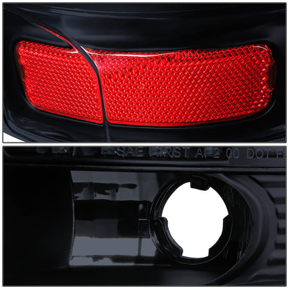 FAROS TRASEROS 00-06 CHEVY TAHOE , CHEVY SUBURBAN 1500 , 2500 , GMC YUKON , YUKON XL 1500 , 2500 - LED - FITS LIFT DOOR MODELS ONLY , DOES NOT FIT BARN DOOR MODELS - BLACK / SMOKE
