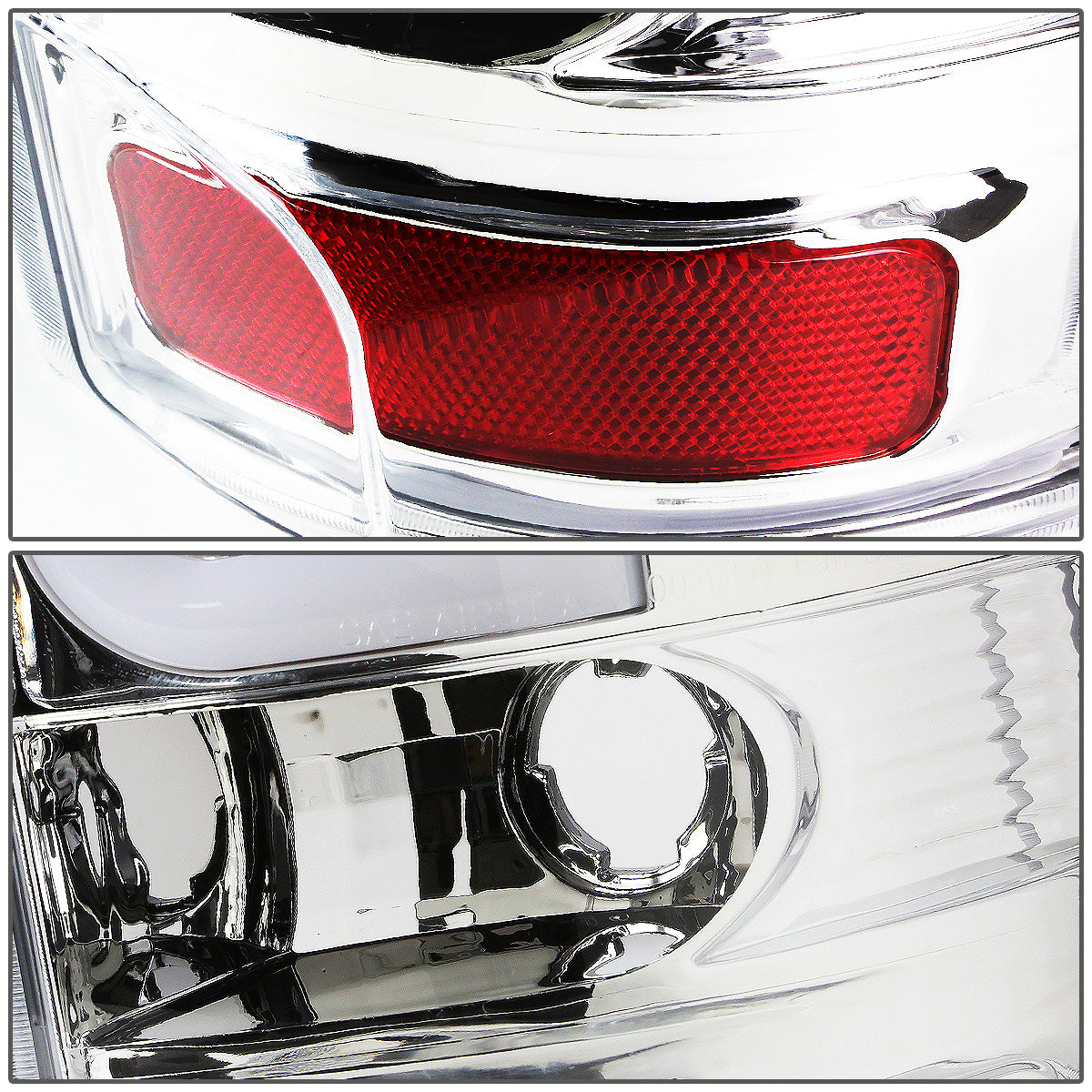 FAROS TRASEROS 00-06 CHEVY TAHOE , CHEVY SUBURBAN 1500 , 2500 , GMC YUKON , YUKON XL 1500 , 2500 - LED - FITS LIFT DOOR MODELS ONLY , DOES NOT FIT BARN DOOR MODELS - CHROME / CLEAR