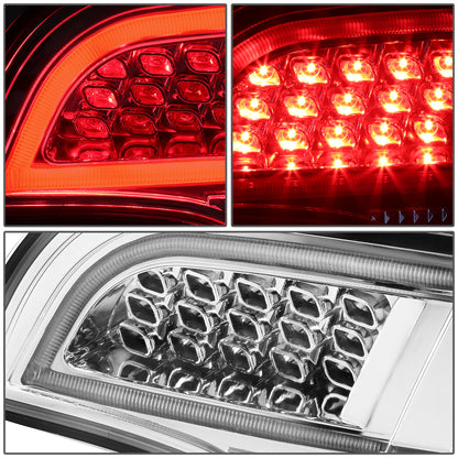 FAROS TRASEROS 05-08 AUDI S4 , A4 , A4 QUATTRO - 3D - TRON STYLE LED - CLEAR / RED