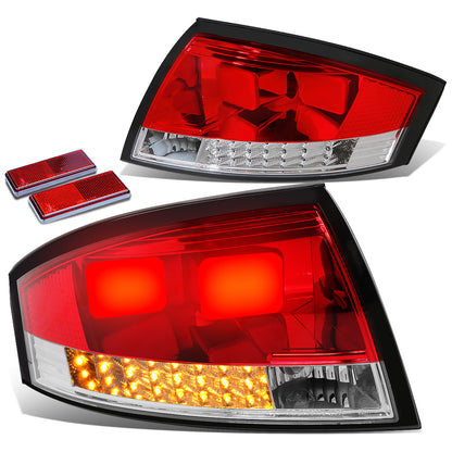 FAROS TRASEROS 99-06 AUDI TT , TT QUATTRO - 3D - LED - RED / CLEAR