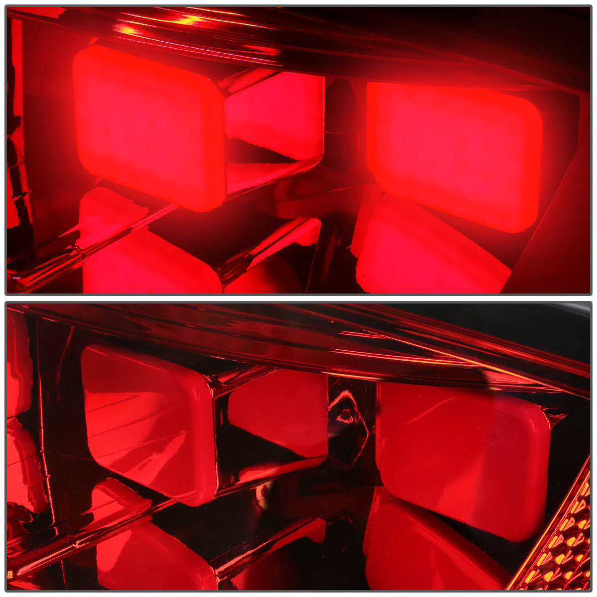 FAROS TRASEROS 99-06 AUDI TT , TT QUATTRO - 3D - LED - RED / CLEAR