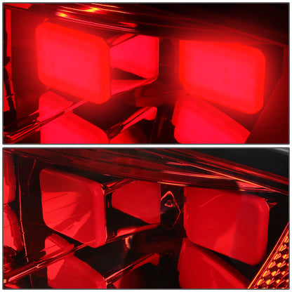 FAROS TRASEROS 99-06 AUDI TT , TT QUATTRO - 3D - LED - RED / CLEAR