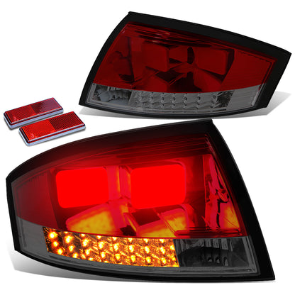 FAROS TRASEROS 99-06 AUDI TT , TT QUATTRO - 3D - LED - RED / SMOKE