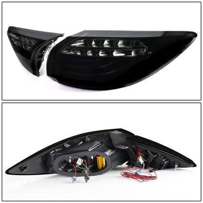 FAROS TRASEROS 13-16 MAZDA CX-5 - 3D - LED - BLACK / SMOKE