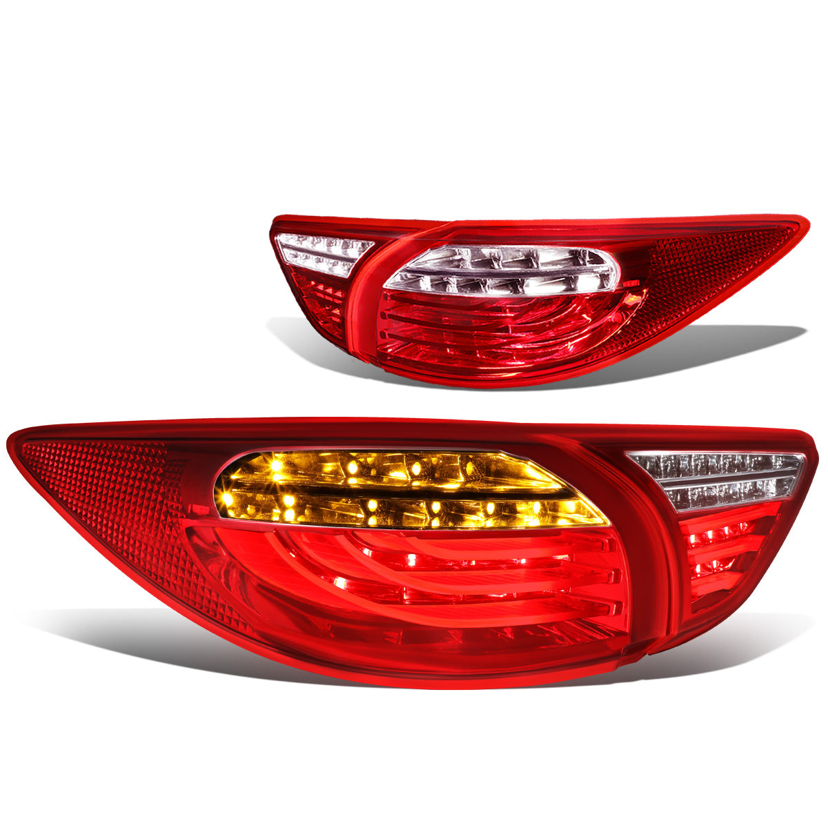 FAROS TRASEROS 13-16 MAZDA CX-5 - 3D - LED - RED / CLEAR