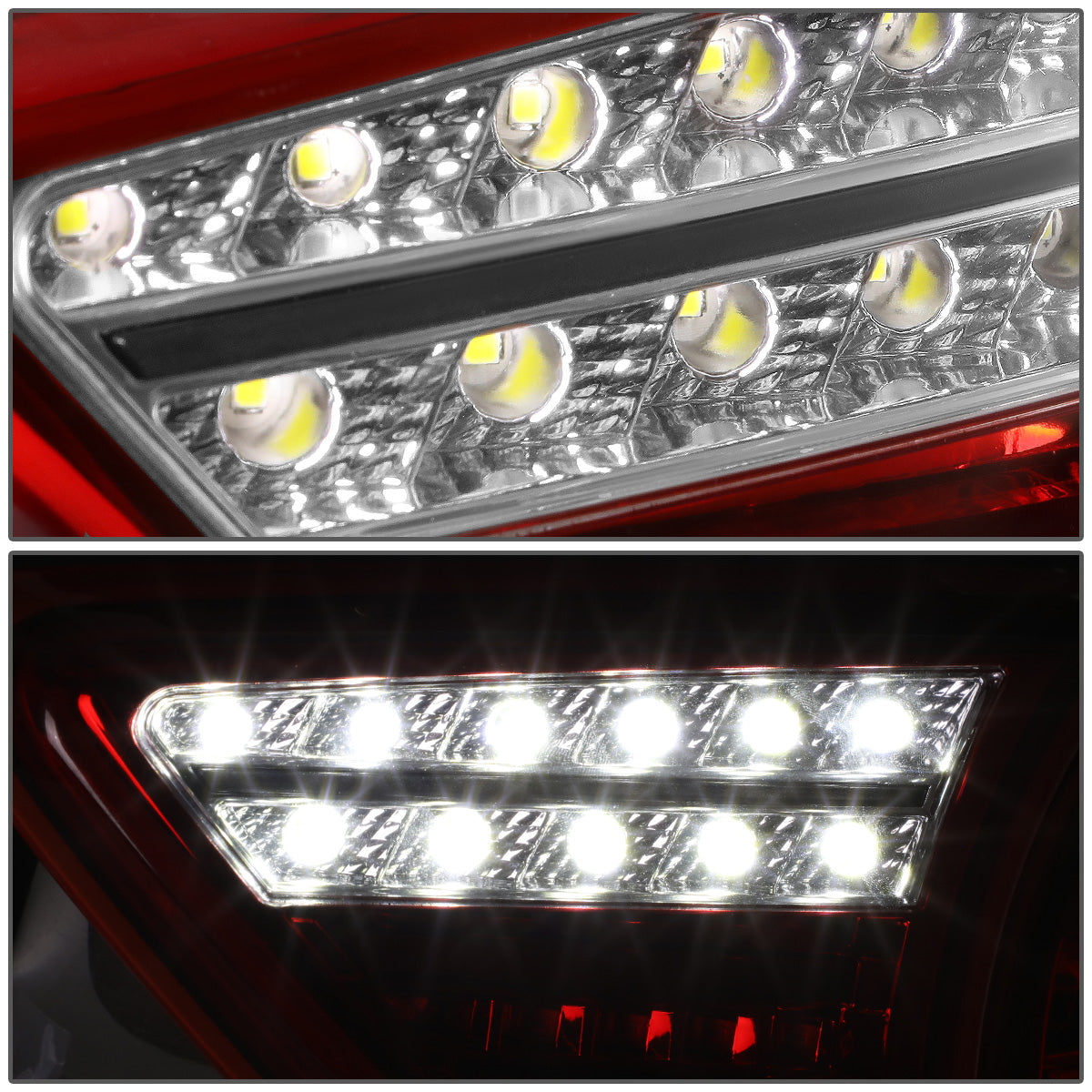 FAROS TRASEROS 13-16 MAZDA CX-5 - 3D - LED - RED / CLEAR