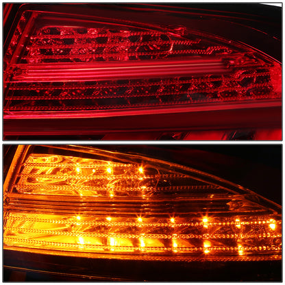 FAROS TRASEROS 13-15 BMW 3-SERIES F30 - 4DR - 3D STRIP - LED - RED / CLEAR