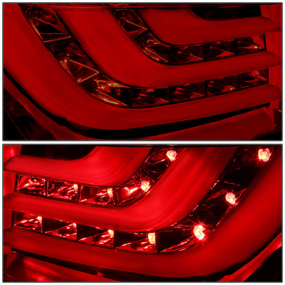 FAROS TRASEROS 13-15 BMW 3-SERIES F30 - 4DR - 3D STRIP - LED - RED / SMOKE