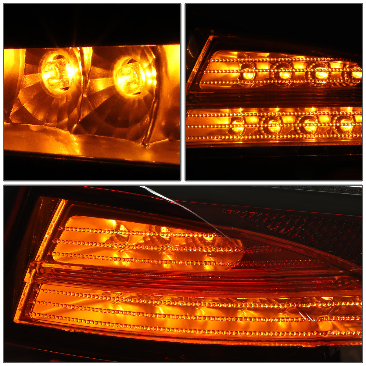 FAROS TRASEROS 12-13 BMW 325I 4-DR / 12-15 BMW 320I, 328I, 335I 4-DR / 14-15 BMW 328D 4-DR - 3D STRIP - LED - RED / CLEAR
