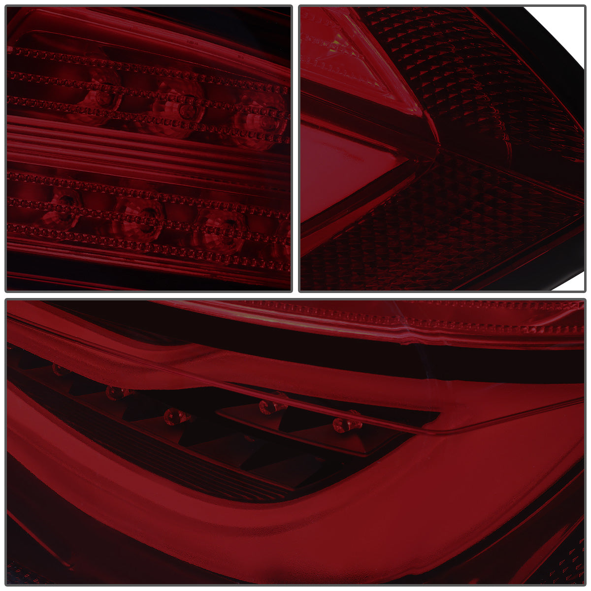 FAROS TRASEROS 12-13 BMW 325I 4-DR / 12-15 BMW 320I, 328I, 335I 4-DR / 14-15 BMW 328D 4-DR - 3D STRIP - LED - RED / SMOKE