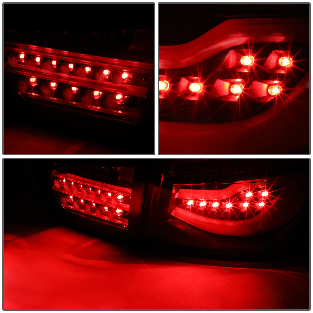 FAROS TRASEROS 12-13 BMW 325I 4-DR / 12-15 BMW 320I, 328I, 335I 4-DR / 14-15 BMW 328D 4-DR - 3D STRIP - LED - RED / SMOKE