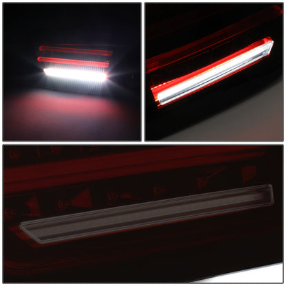 FAROS TRASEROS 12-13 BMW 325I 4-DR / 12-15 BMW 320I, 328I, 335I 4-DR / 14-15 BMW 328D 4-DR - 3D STRIP - LED - RED / SMOKE