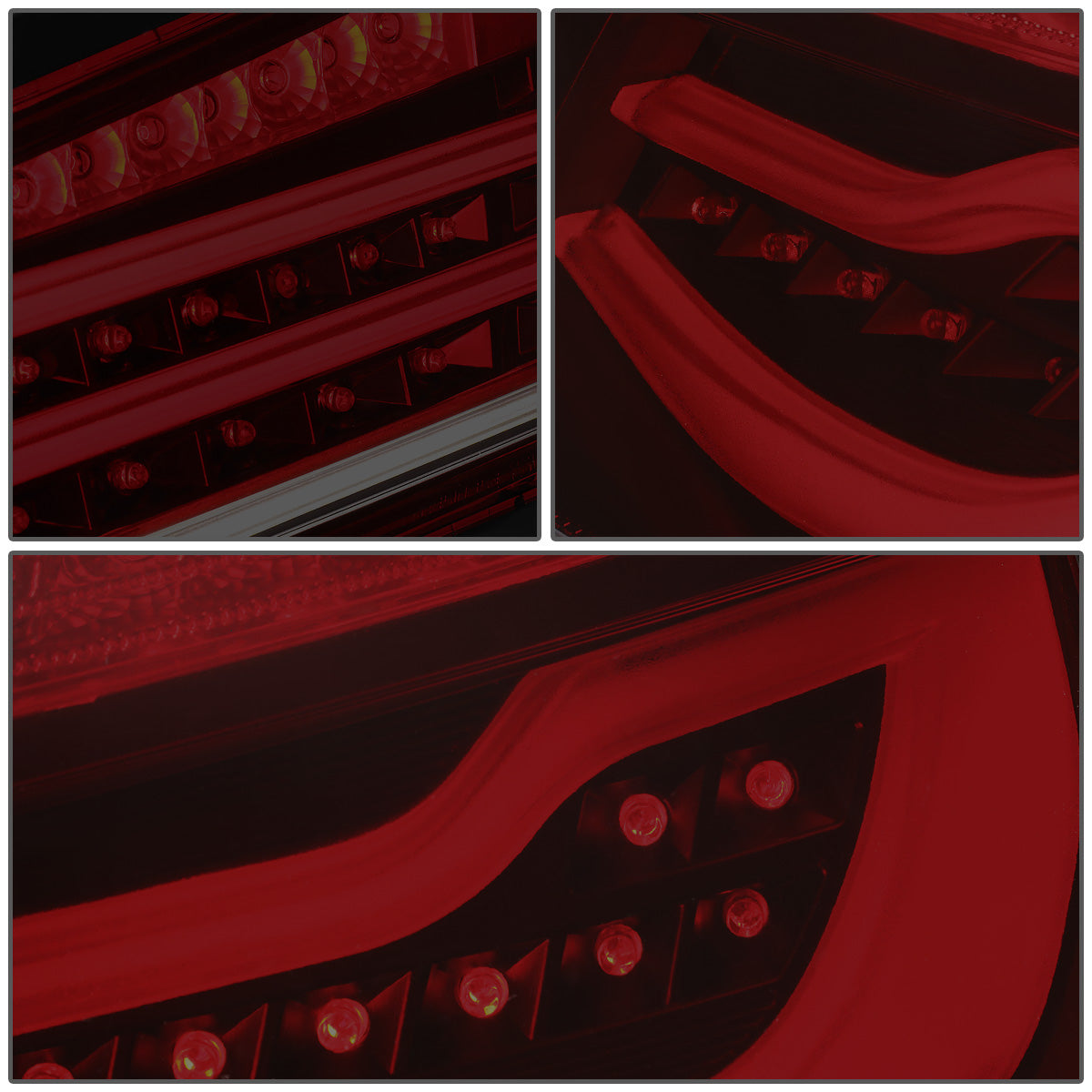 FAROS TRASEROS 12-13 BMW 325I 4-DR / 12-15 BMW 320I, 328I, 335I 4-DR / 14-15 BMW 328D 4-DR - 3D STRIP - LED - RED / SMOKE