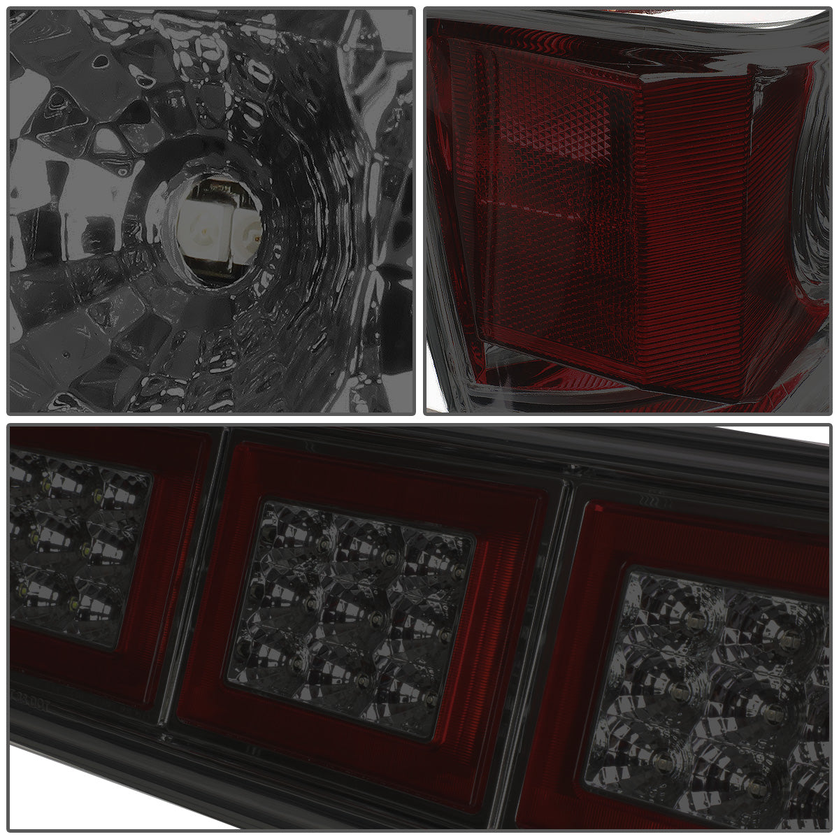 FAROS TRASEROS 87-93 FORD MUSTANG - LED - SMOKE