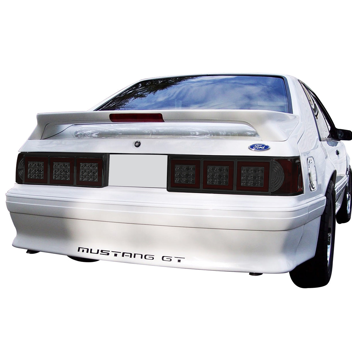 FAROS TRASEROS 87-93 FORD MUSTANG - LED - SMOKE