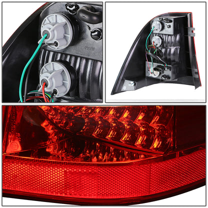 FAROS TRASEROS 98-05 MERCEDES BENZ M-CLASS W163 - LED - RED / CLEAR
