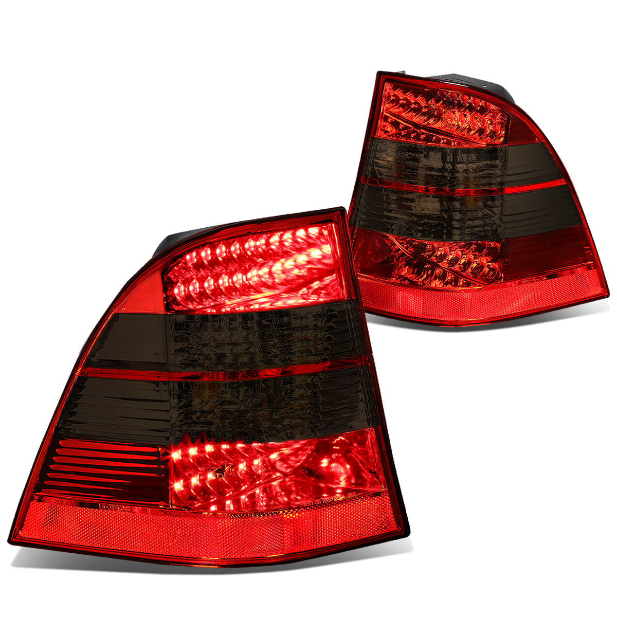 FAROS TRASEROS 98-05 MERCEDES BENZ M-CLASS W163 - LED - RED / SMOKE