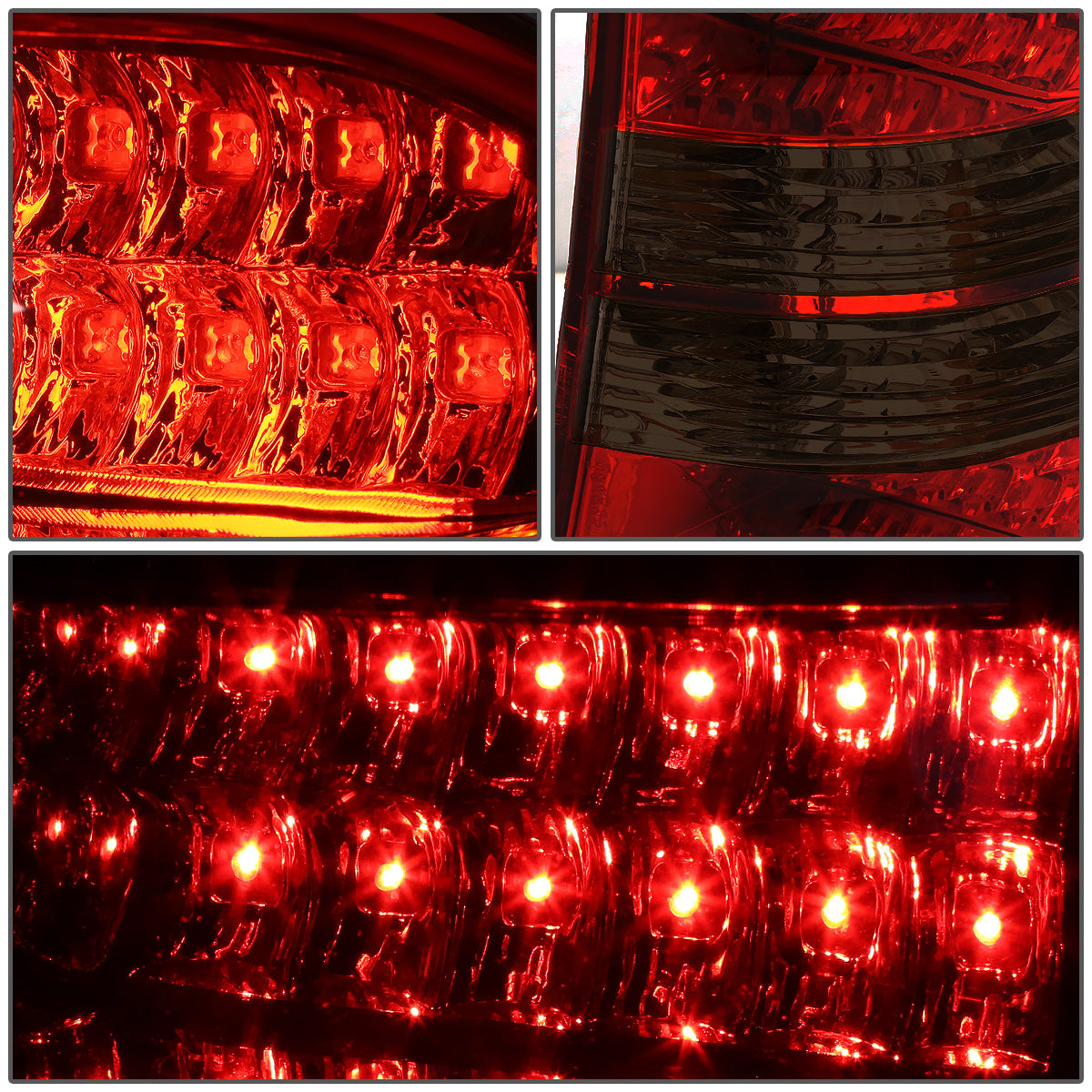 FAROS TRASEROS 98-05 MERCEDES BENZ M-CLASS W163 - LED - RED / SMOKE